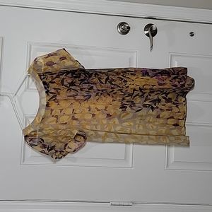 M&S Autograph 100% Silk Tunic Size UK14/US10